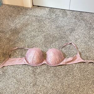 Victoria's Secret Soft Pink Lace Bra